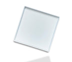Square Tray for Organization, 11 Inch Plastic Serving Tray, Multi-Purpose Decorative Tray for Bathroom Countertop, Dresser, Ottoman & Coffee Table, Vanity Tray for Jewelry & Makeup, White