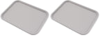 Carlisle FoodService Products Café Cafeteria Tray, Fast Food Tray for Restaurant or Commercial Use, 14" x 18", 1 Count, Gray