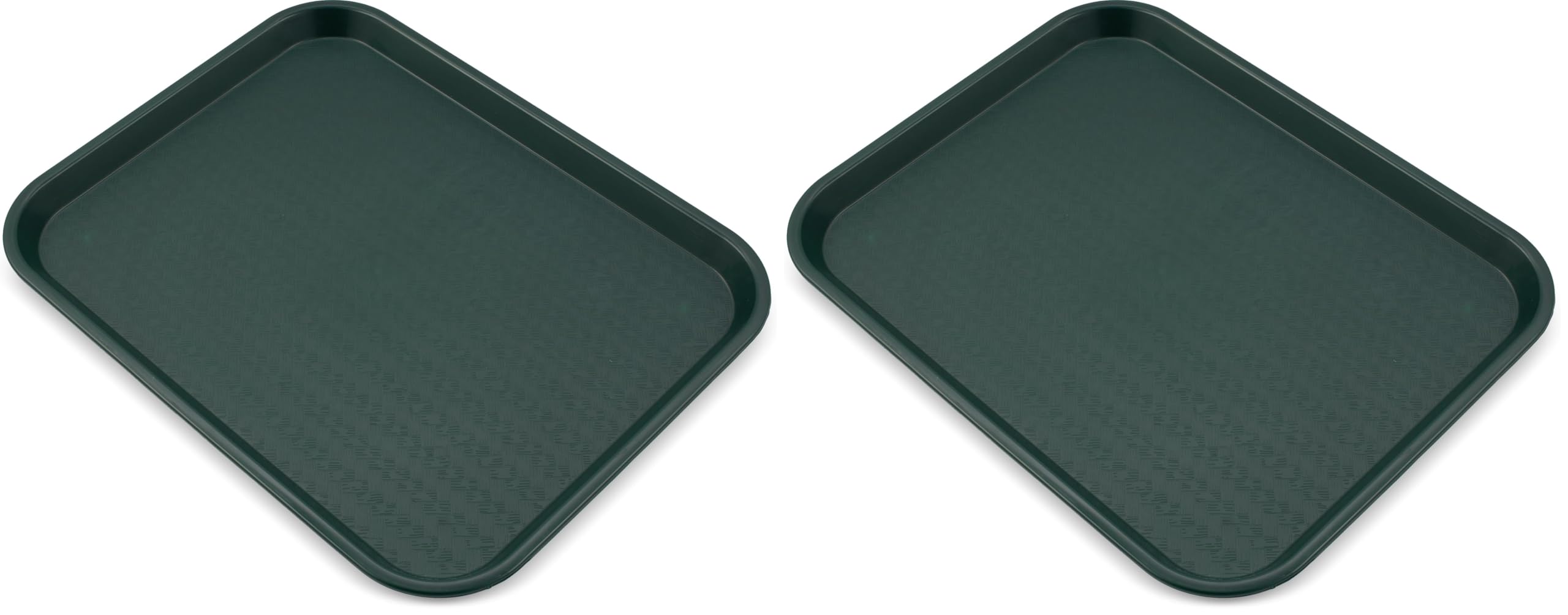 Carlisle FoodService Products Café Cafeteria Tray, Fast Food Tray for Restaurant or Commercial Use, 14" x 18", 12 Count, Blue