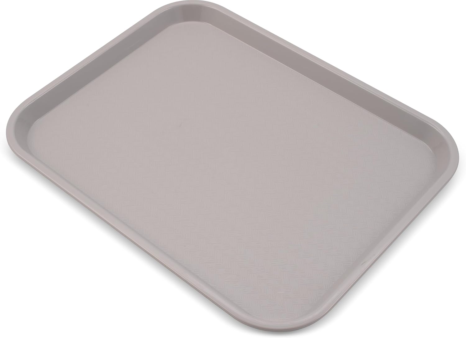 Carlisle FoodService Products Café Cafeteria Tray, Fast Food Tray for Restaurant or Commercial Use, 14" x 18", 1 Count, Gray