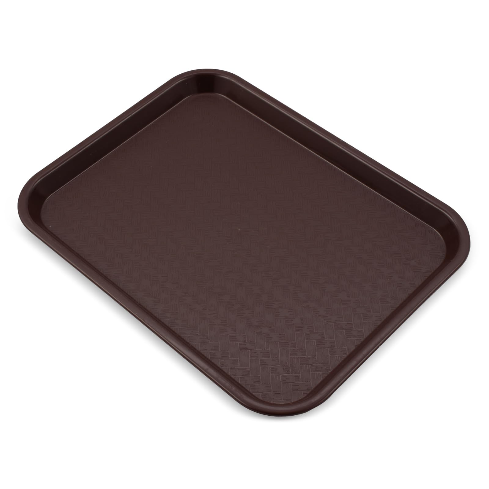 Carlisle FoodService Products Café Cafeteria Tray, Fast Food Tray for Restaurant or Commercial Use, 14" x 18", 12 Count, Blue