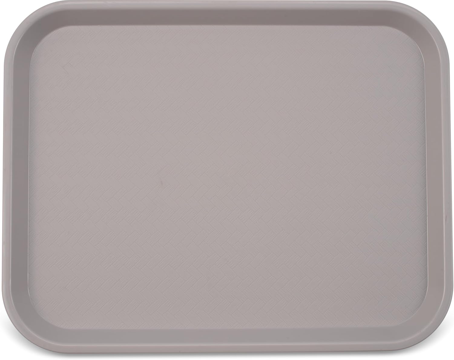 Carlisle FoodService Products Café Cafeteria Tray, Fast Food Tray for Restaurant or Commercial Use, 14" x 18", 1 Count, Gray