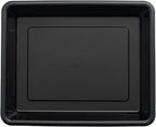 Storex Storage Tray, Letter Size, 10 x 13 x 3 Inches, Black (1 Tray only)