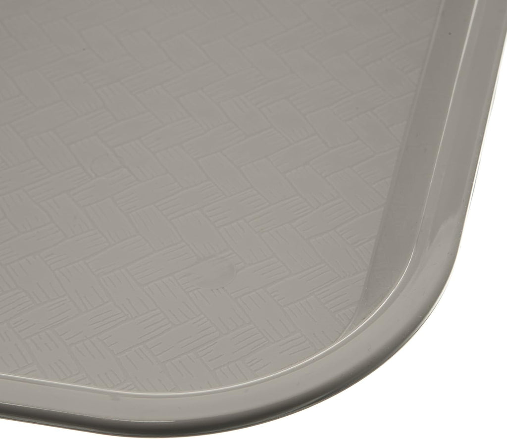 Carlisle FoodService Products Café Cafeteria Tray, Fast Food Tray for Restaurant or Commercial Use, 14" x 18", 1 Count, Gray