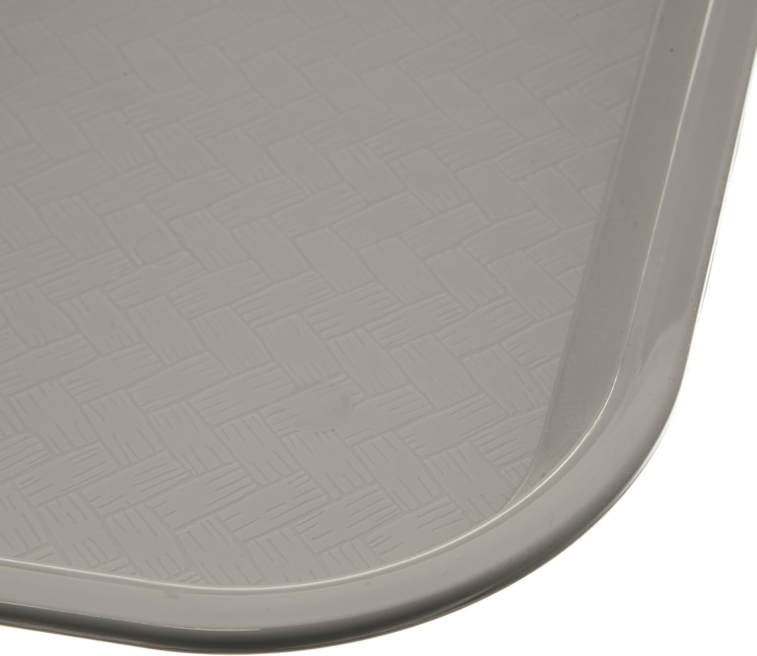 Carlisle FoodService Products Café Cafeteria Tray, Fast Food Tray for Restaurant or Commercial Use, 14" x 18", 1 Count, Gray