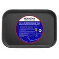 New Star Foodservice Restaurant Grade Non-Slip Tray, Plastic, Rubber Lined, Rectangular, 10-Inch x 14-Inch, Black